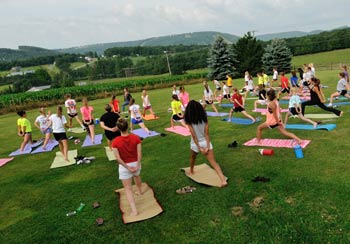 Group Yoga Classes Deep Creek Lake